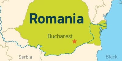 Bucuresti på et kart
