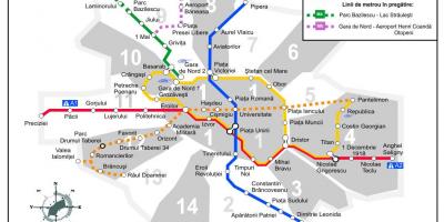 Kart over metrorex 